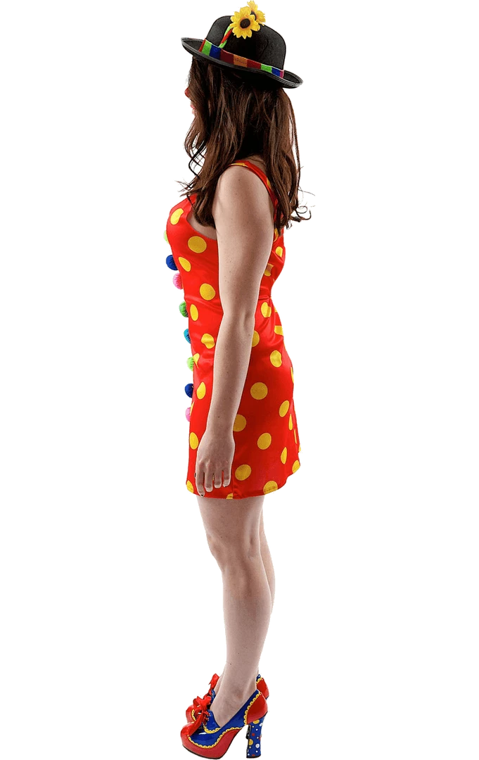 Orion Costumes Circus Womens Bonbon The Clown Dress Costume