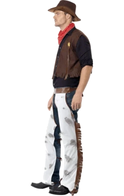 Smiffys Wild West Cowboy Costume American / USA