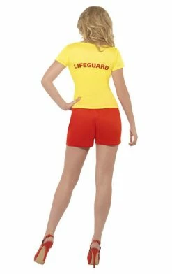 Smiffys Womens Baywatch Tee Costume