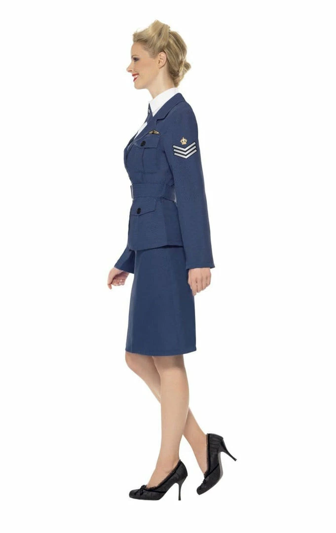 Smiffys Womens WWII Aviation Pilot Costume Military