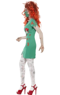 Smiffys Doctors & Nurses Ladies Zombie Paramedic Costume