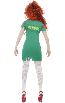 Smiffys Doctors & Nurses Ladies Zombie Paramedic Costume