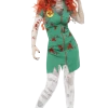 Smiffys Doctors & Nurses Ladies Zombie Paramedic Costume