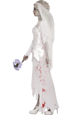 Smiffys Wedding Dead Bride Halloween Costume