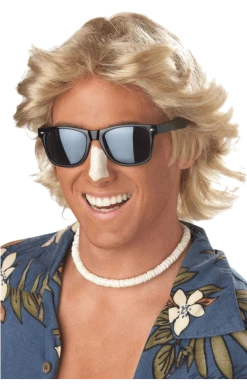 California Costumes 1970's 70s Light Blonde Wig