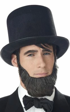 California Costumes Abraham Lincoln Brown Beard American / USA