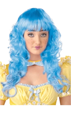 California Costumes Long Light Blue Wig