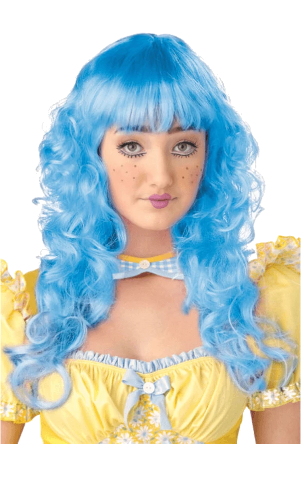 California Costumes Long Light Blue Wig