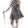 Orion Costumes Womens Pub Golf Costume - Black
