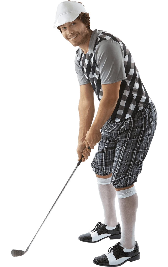 Orion Costumes Mens Pub Golf Costume - Black
