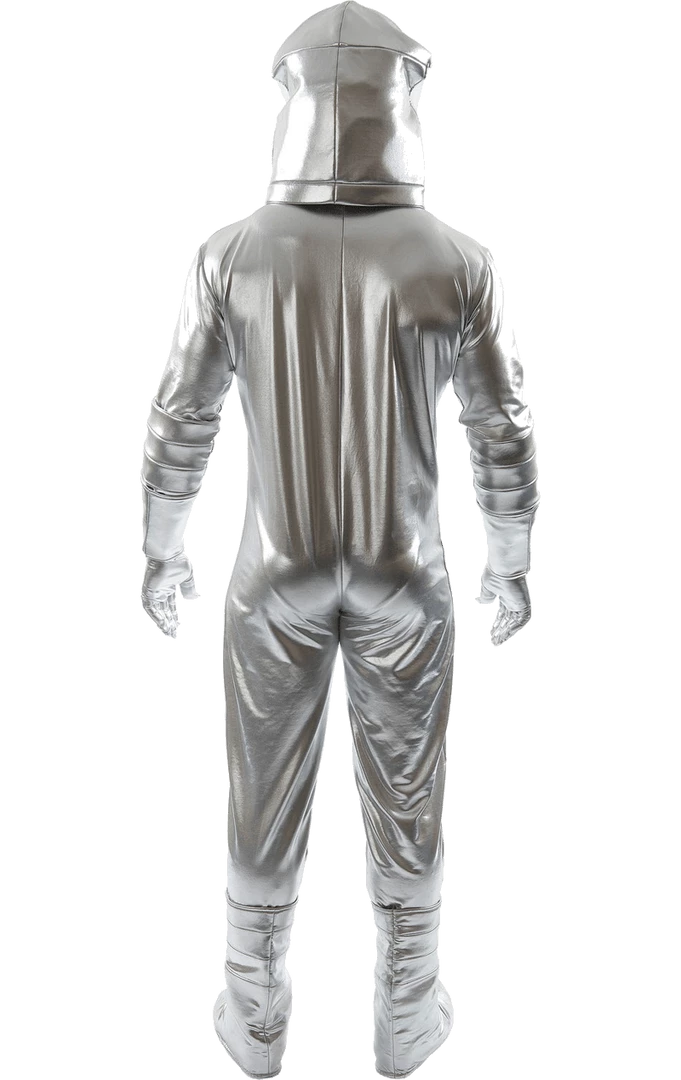 Orion Costumes Mens Traditional Silver Astronaut Costume American / USA