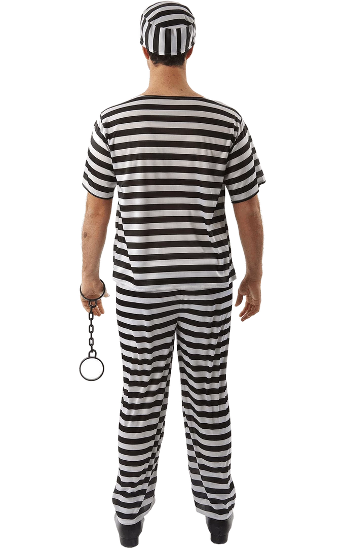 Orion Costumes Adult Prison Convict Costume
