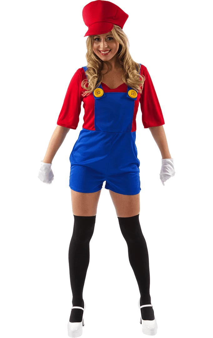 Orion Costumes Women's Super Mario Costume All Decades /Era Costumes
