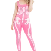 Orion Costumes Pink Skeleton Jumpsuit Halloween