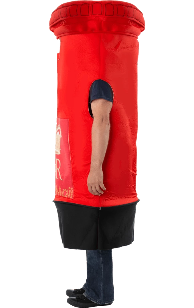 Orion Costumes Around The World Adult Novelty Post Box Costume