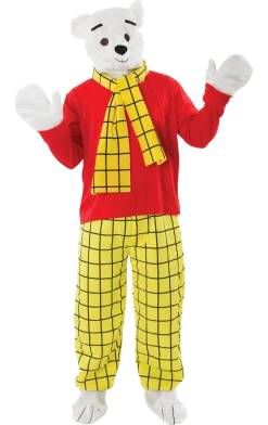 Orion Costumes Adult Rupert Bear Costume Book Characters
