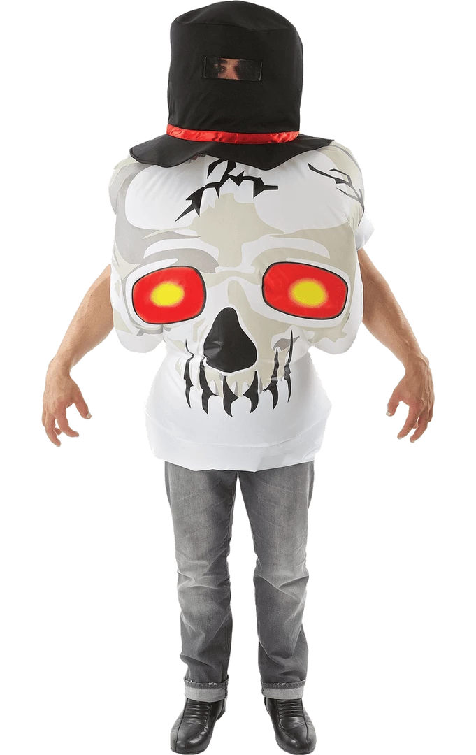Orion Costumes Inflatable Skull Halloween Costume