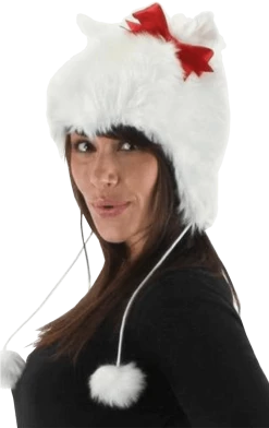 Elope Animals Kitty Pompom Hat