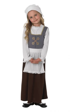 Rubies Historical Kids Tudor Maid Costume