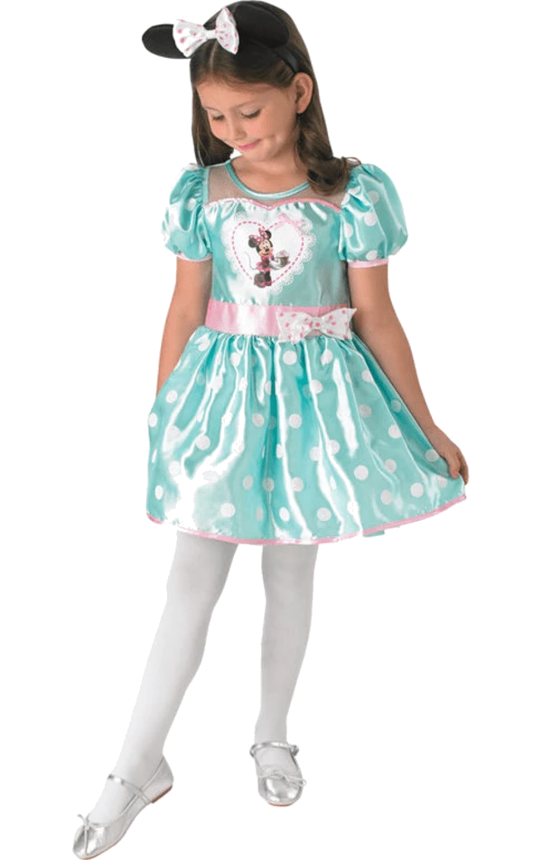 Rubies Childrens Minnie Mouse Mint Cupcake Dress