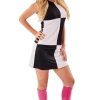 Orion Costumes 60s Monochrome GoGo Costume