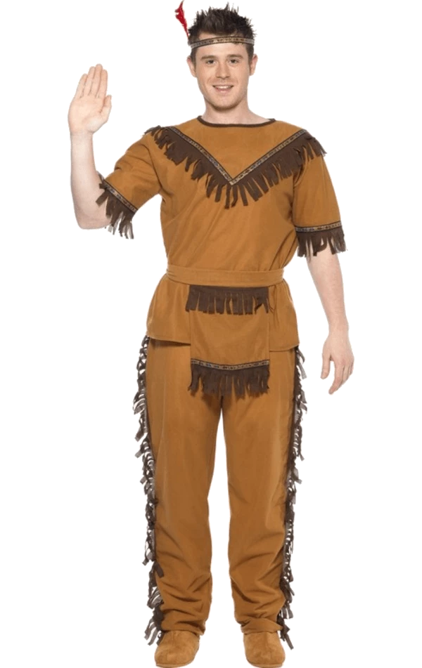 Smiffys Brave Indian Costume American / USA