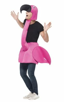 Smiffys Animals Pink Flamingo Costume
