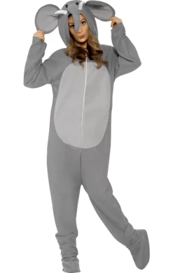 Smiffys Adult Elephant Onesie Costume