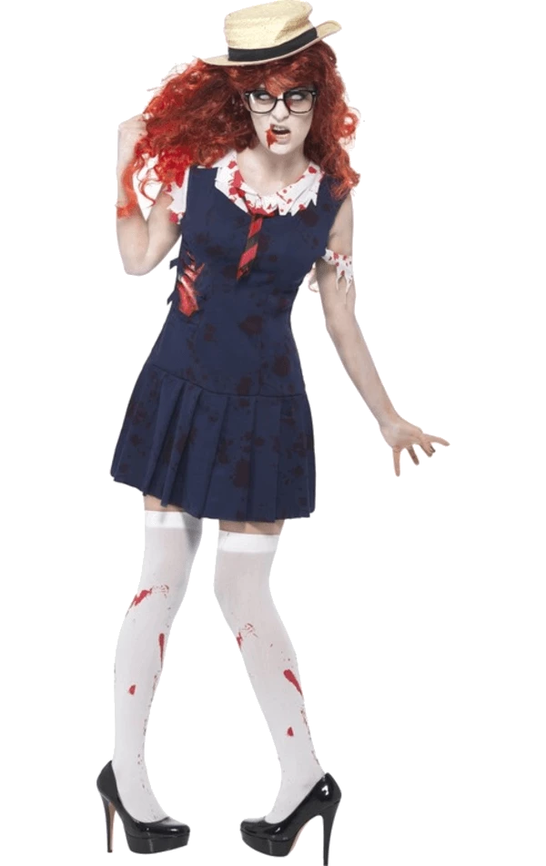 Smiffys Ladies Student Zombie Costume