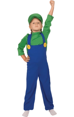 Orion Costumes Kids Luigi Super Mario Costume