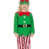 Orion Costumes Christmas Kids Striped Elf Costume