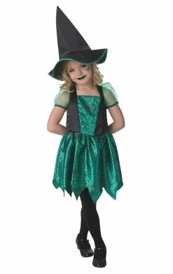 Rubies Kids Green Witch Costume Costumes Under £20
