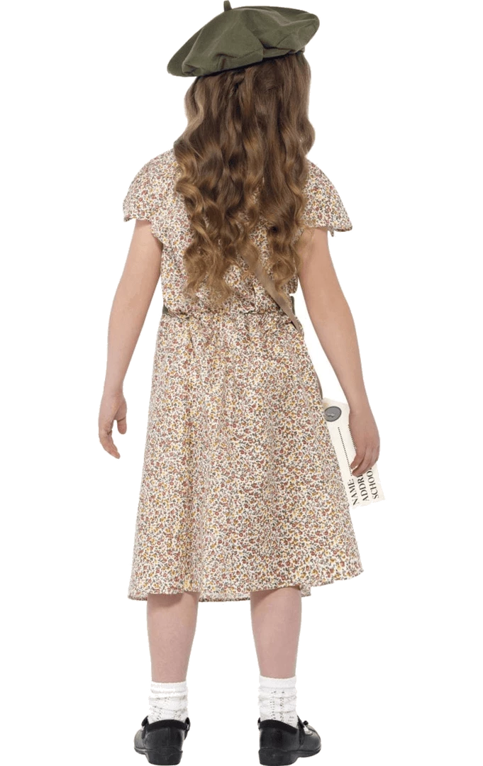 Smiffys British / UK Kids War Evacuee Girl Costume