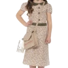 Smiffys British / UK Kids War Evacuee Girl Costume
