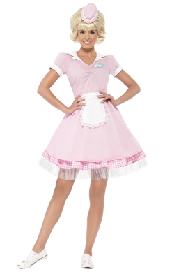Smiffys 50s Diner Girl Costume