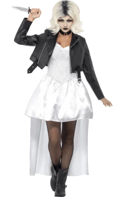 Smiffys Cosplay & Comic Con Bride Of Chucky Costume