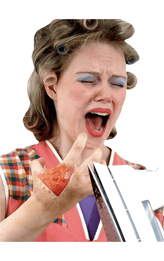 Mask World Halloween Iron Burn SFX Wound Kit