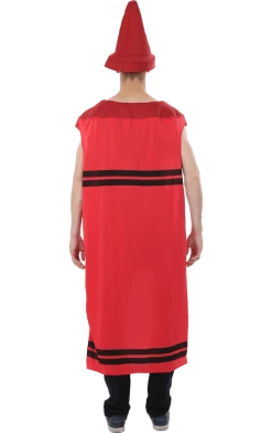 Orion Costumes Crayons Adult Red Crayon Costume