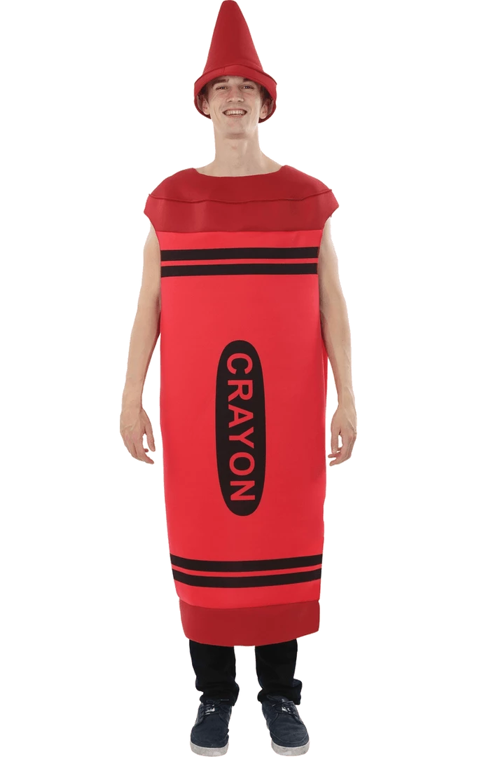Orion Costumes Crayons Adult Red Crayon Costume