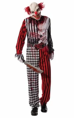 Rubies Clowns Adult Cruel Clown Halloween Costume