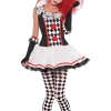 Amscan Teen Harlequin Jester Costume Circus