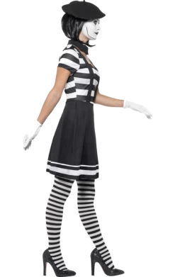 Smiffys Womens Mime Artist Costume