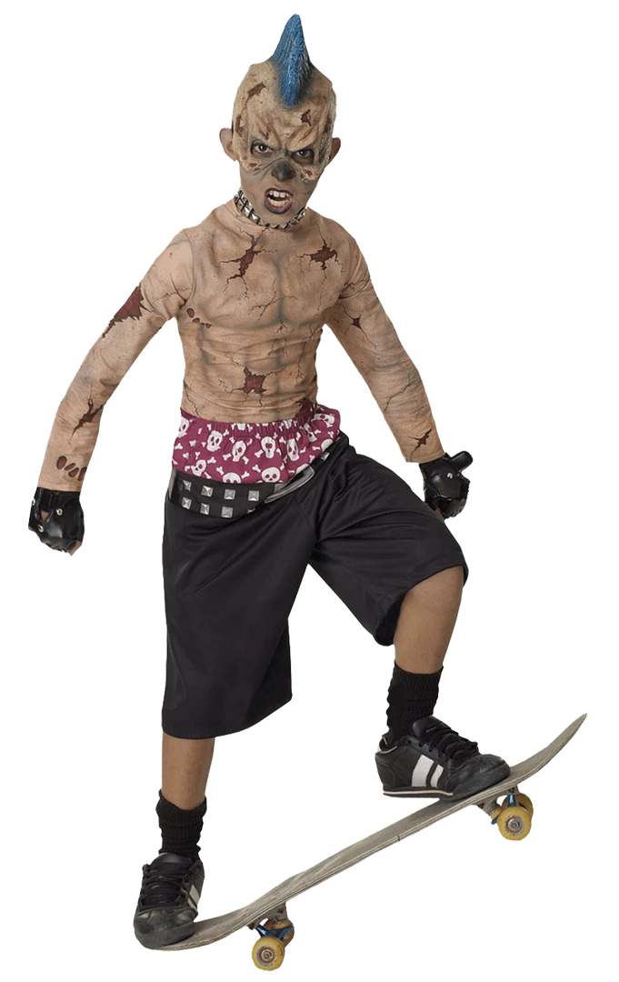 Rubies Kids Zombie Punk Costume