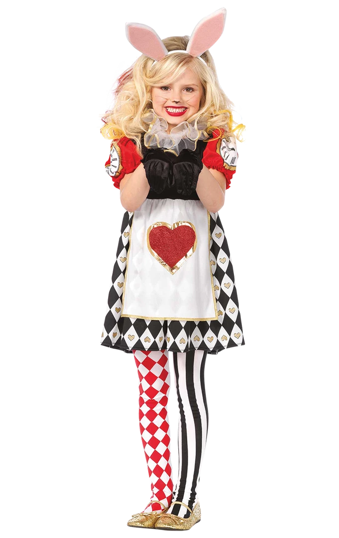 Leg Avenue Childrens Wonderland Rabbit Costume Cartoons