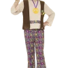 Smiffys Kids 1960s Hippy Boy Costume All Decades /Era Costumes