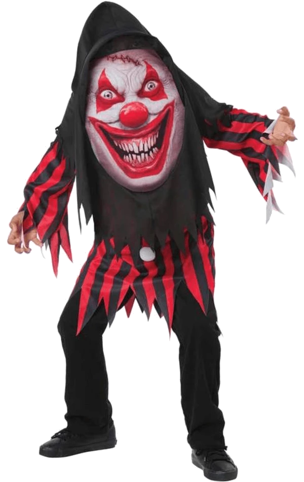 Palmer Clowns Kids Mad Clown Creeper Costume
