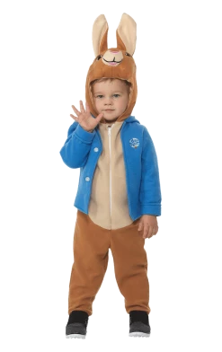 Smiffys Kids Peter Rabbit Costume Book Characters