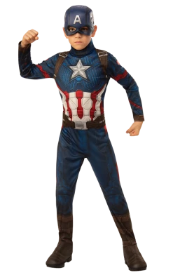 Rubies Kids Captain America Endgame Costume