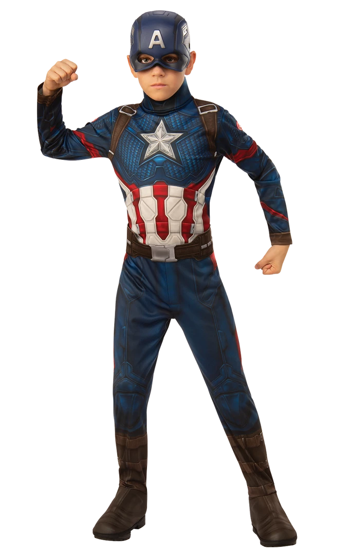 Rubies Kids Captain America Endgame Costume