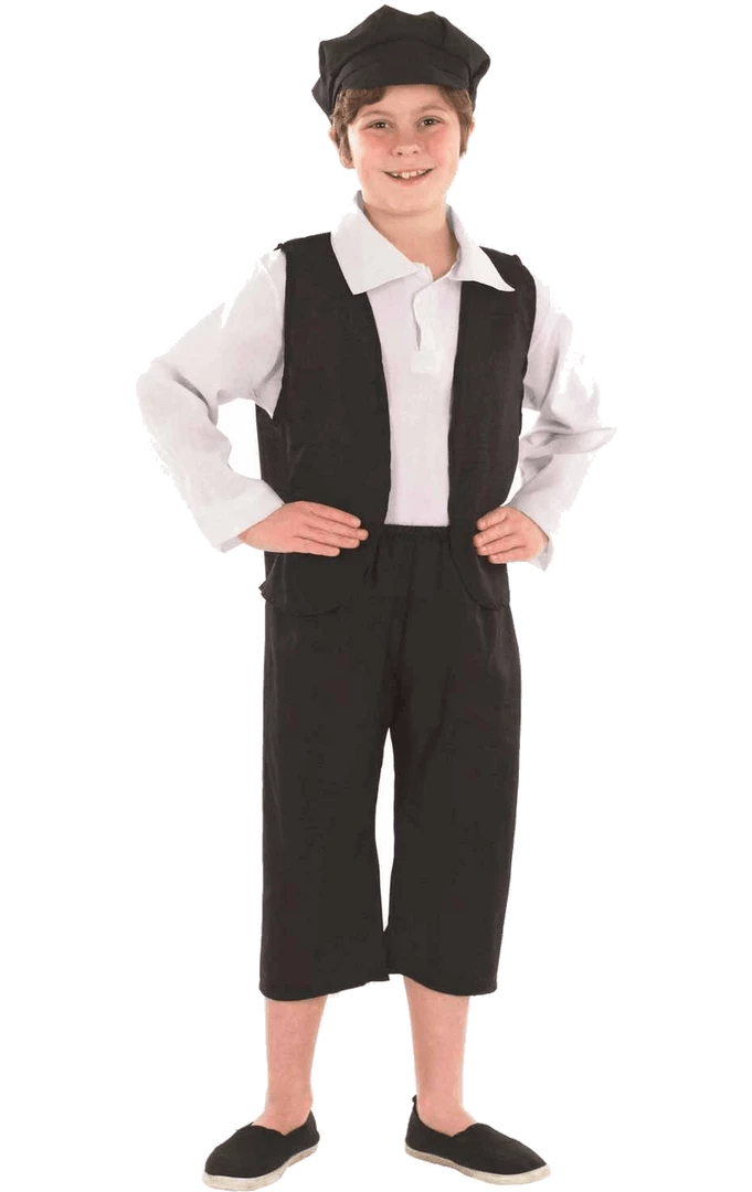 Fun Shack Kids Victorian Boy Costume Book Characters